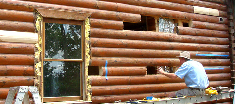 Log Home Repair Winchester City, Virginia